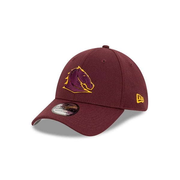 Brisbane Broncos Official Team Colours 39THIRTY Stretch Fit New Era