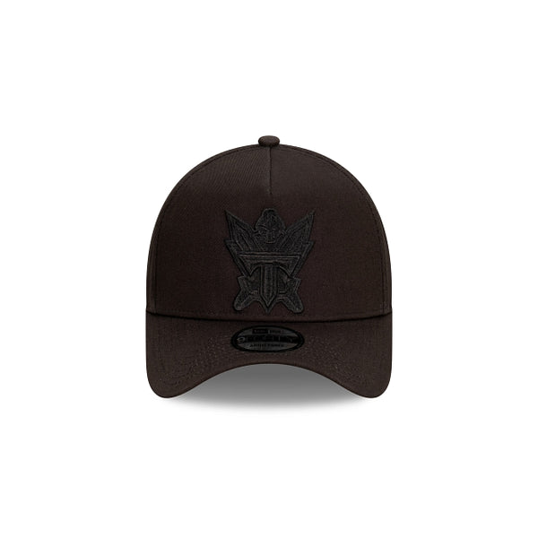 Gold Coast Titans NRL Essentials Black on Black 9FORTY A-Frame Snapback