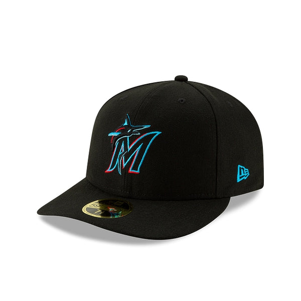 Miami Marlins Official Team Colours Low Profile 59FIFTY Fitted New Era