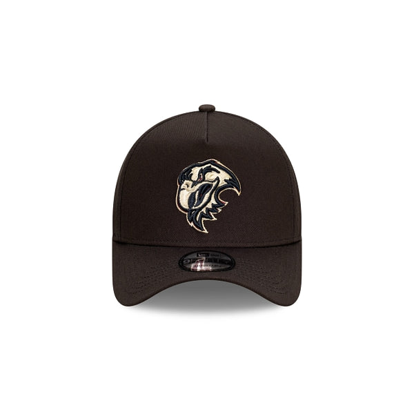 Manly Warringah Sea Eagles Black 9FORTY A-Frame Snapback