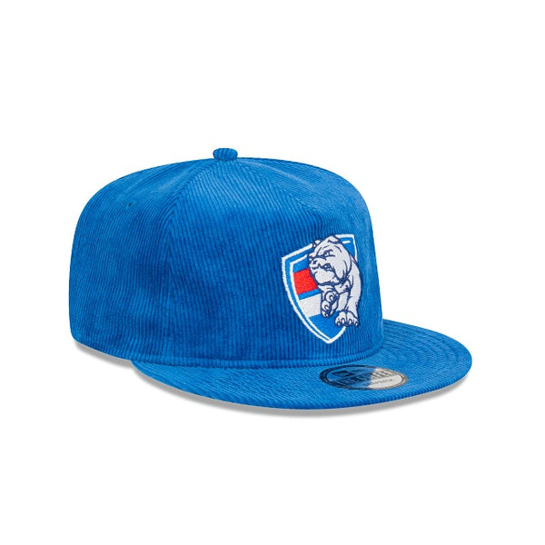 Western Bulldogs Official Team Colours Corduroy The Golfer Snapback