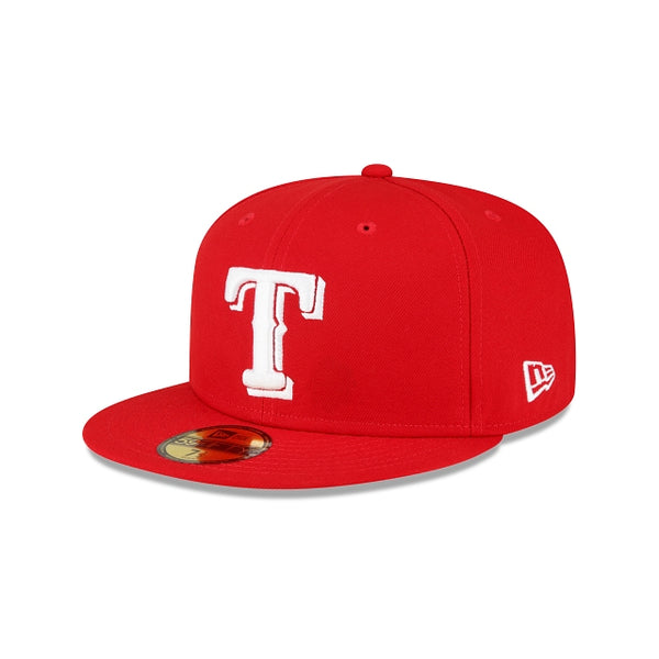 Texas Rangers All-Star Game Side Patch Scarlet 59FIFTY Fitted