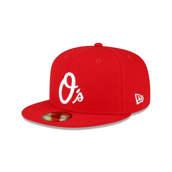 Baltimore Orioles All-Star Game Side Patch Scarlet 59FIFTY Fitted