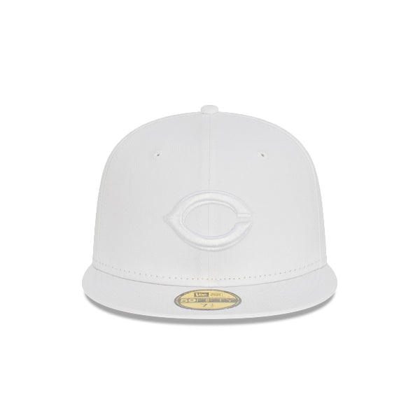 Cincinnati Reds White 59FIFTY Fitted