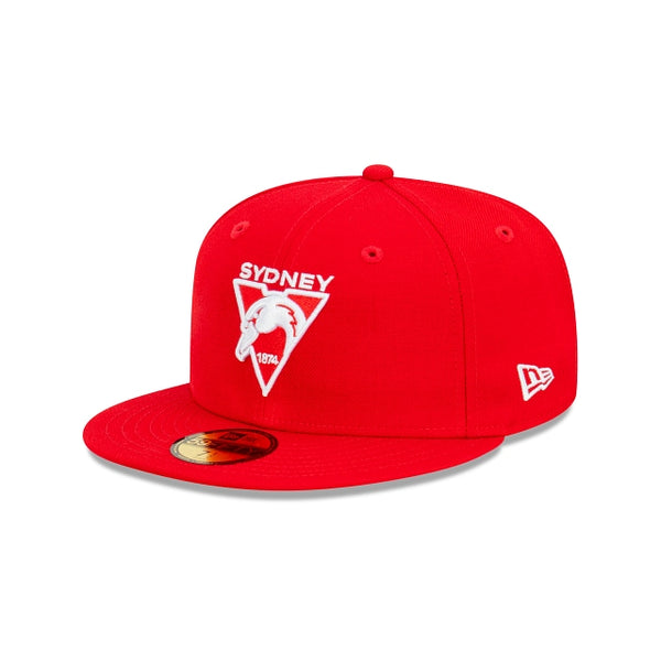 Sydney Swans Official Team Colours 59FIFTY Fitted New Era