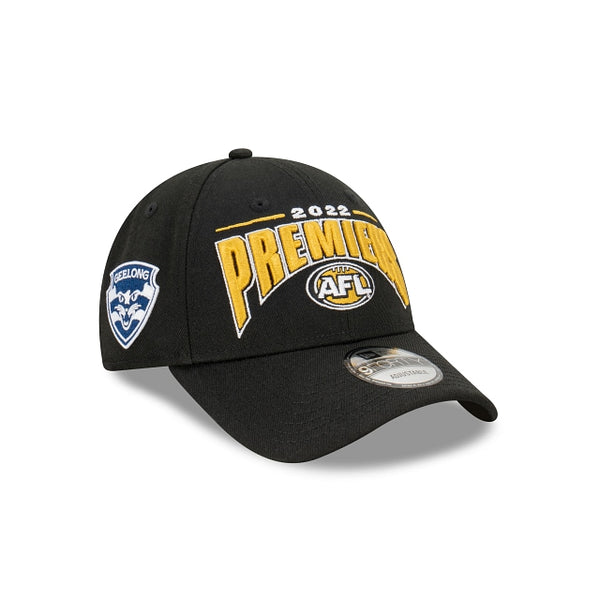 Geelong Cats AFL Premiers 2022 Youth 9FORTY Cloth Strap New Era