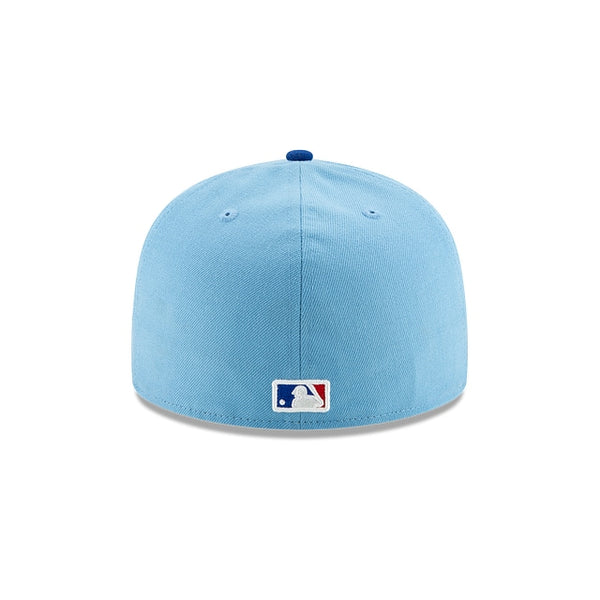 Texas Rangers Authentic Collection Light Blue 59FIFTY Fitted