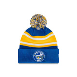 Parramatta Eels Official Team Colours Stripe Beanie New Era