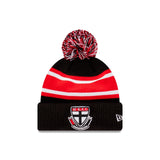 St. Kilda Saints Official Team Colours Stripe Beanie New Era