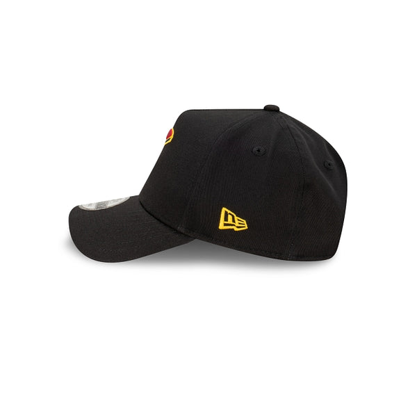 Cleveland Cavaliers Black with Official Team Colours Logo 9FORTY A-Frame Snapback