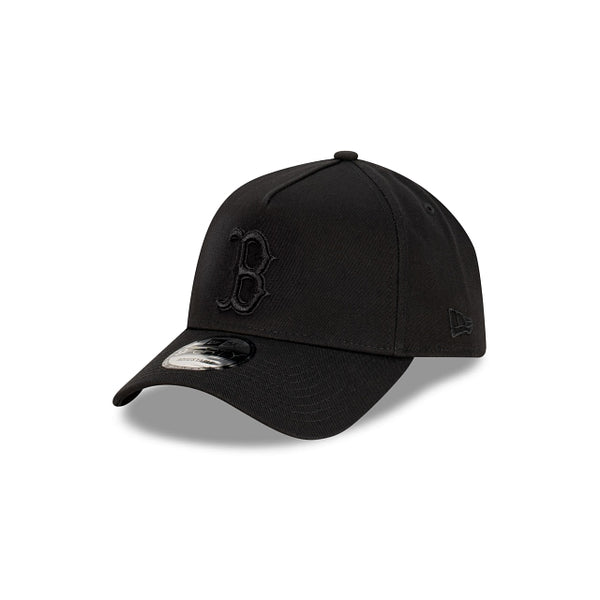 Boston Red Sox Black On Black 9FORTY A-frame Snapback Hats – New Era ...