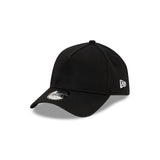 New Era Essentials Black on Black 9FORTY A-Frame Snapback New Era