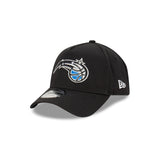 Orlando Magic Black with Official Team Colours Logo 9FORTY A-Frame Snapback New Era