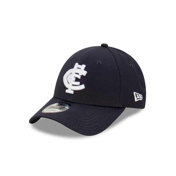 Carlton Blues Official Team Colours 9FORTY Cloth Strap New Era