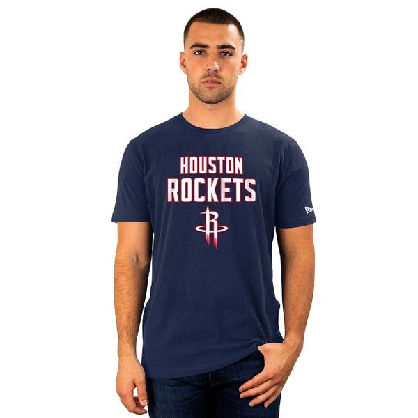 New Era Houston Rockets NBA Black T-Shirt