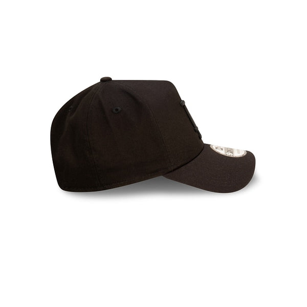 Los Angeles Dodgers MLB Essentials Black on Black 9FORTY A-Frame Snapback