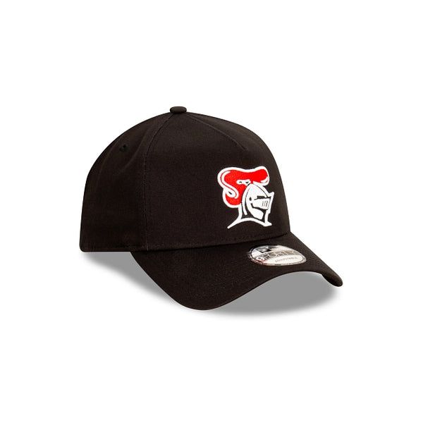 Newcastle Knights NRL Essentials Black OTC 9FORTY A-Frame Snapback