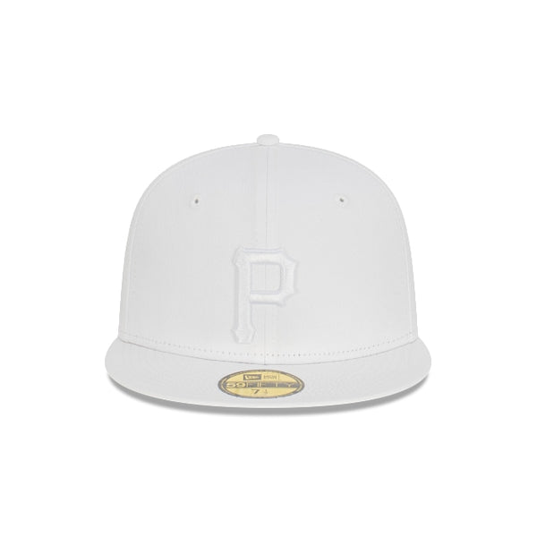 Pittsburgh Pirates White 59FIFTY Fitted