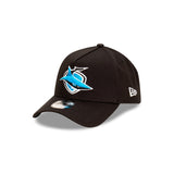 Cronulla Sutherland Sharks Black 9FORTY A-Frame New Era