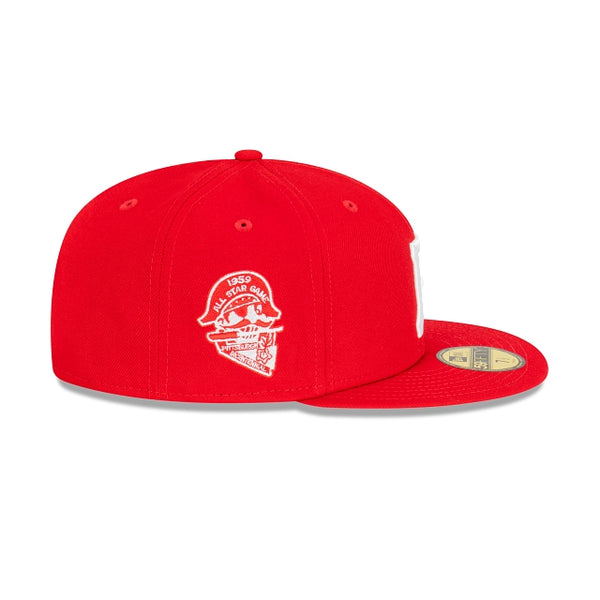 Pittsburgh Pirates All-Star Game Side Patch Scarlet 59FIFTY Fitted