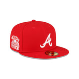 Atlanta Braves All-Star Game Side Patch Scarlet 59FIFTY Fitted New Era