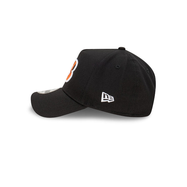 Cincinnati Bengals Black with Official Team Colours Logo 9FORTY A-Frame Snapback