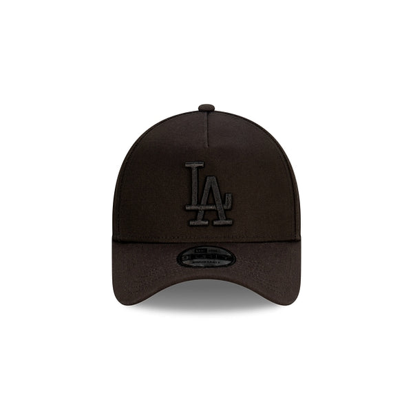 Los Angeles Dodgers Black on Black 9FORTY A-Frame Snapback