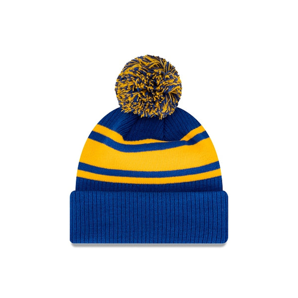 West Coast Eagles Official Team Colours Stripe Beanie