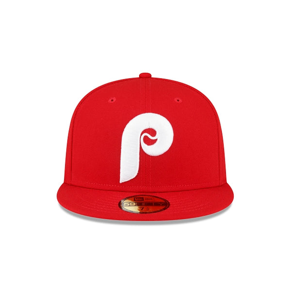 Philadelphia Phillies 1980 World Series Side Patch Scarlet 59FIFTY Fitted