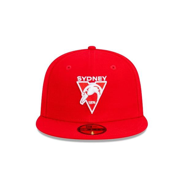 Sydney Swans Official Team Colours 59FIFTY Fitted