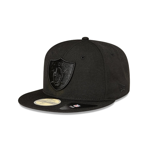 Las Vegas Raiders Black on Black 59FIFTY Fitted New Era