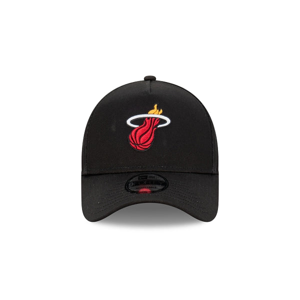 Miami Heat NBA Essentials Black 9FORTY A-Frame Snapback