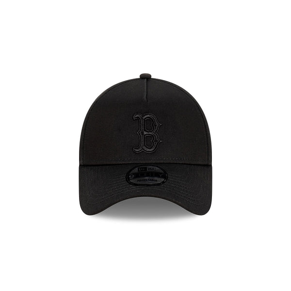 Boston Red Sox Black on Black 9FORTY A-Frame Snapback