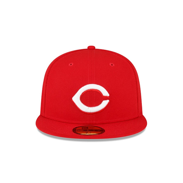Cincinnati Reds 1990 World Series Side Patch Scarlet 59FIFTY Fitted
