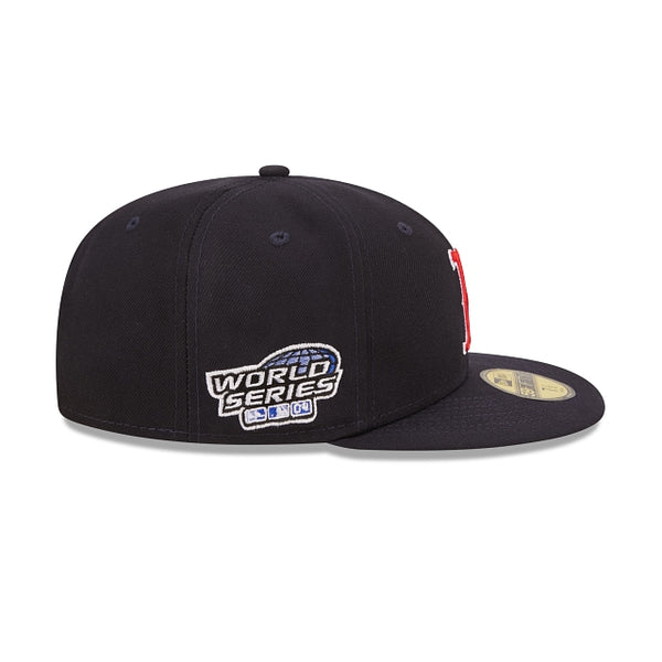 Boston Red Sox Official Team Colours 2004 World Series Side Patch 59FIFTY Fitted