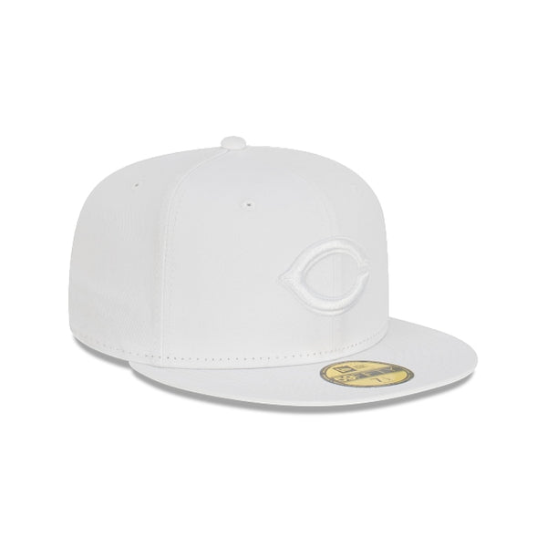 Cincinnati Reds White 59FIFTY Fitted