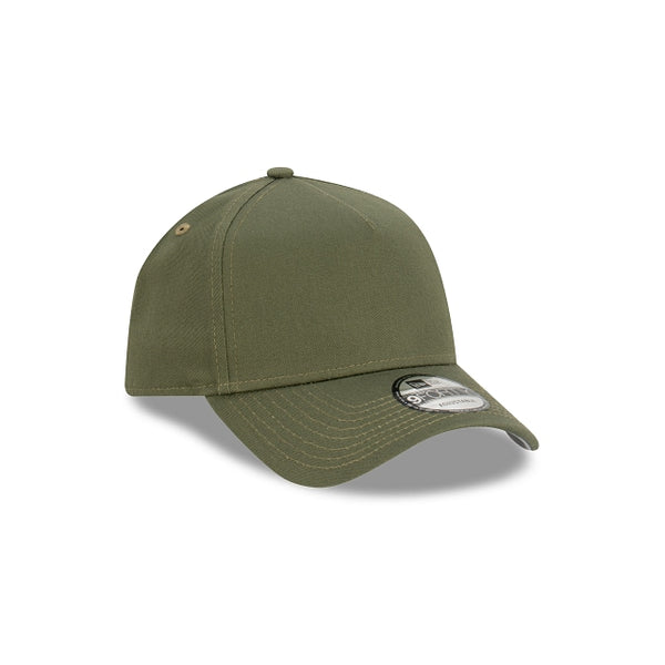 New Era Essentials Olive 9FORTY A-Frame Snapback