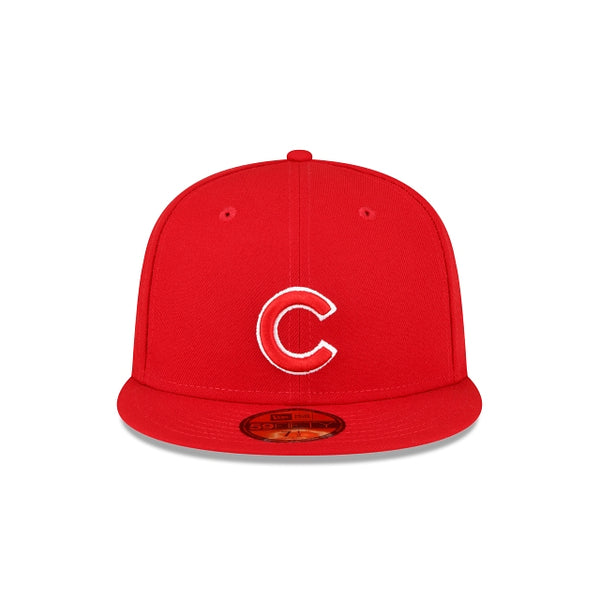 Chicago Cubs 2016 World Series Side Patch Scarlet 59FIFTY Fitted