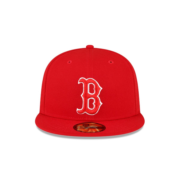 Boston Red Sox 2007 World Series Side Patch Scarlet 59FIFTY Fitted