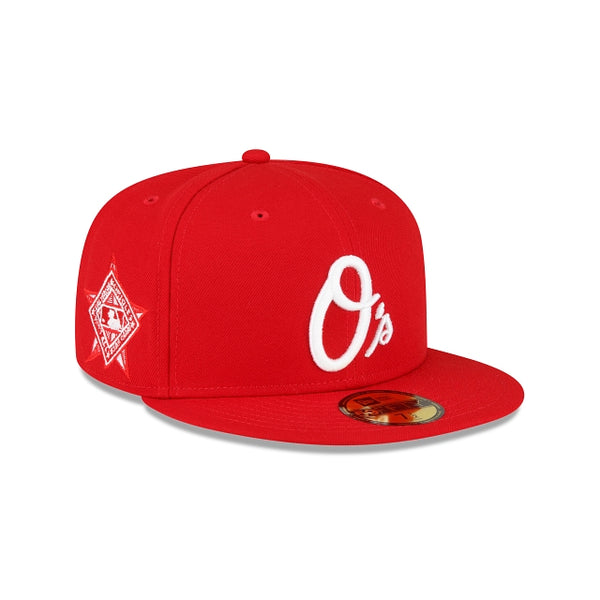 Baltimore Orioles All-Star Game Side Patch Scarlet 59FIFTY Fitted New Era