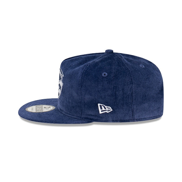 Geelong Cats Official Team Colours Corduroy The Golfer Snapback