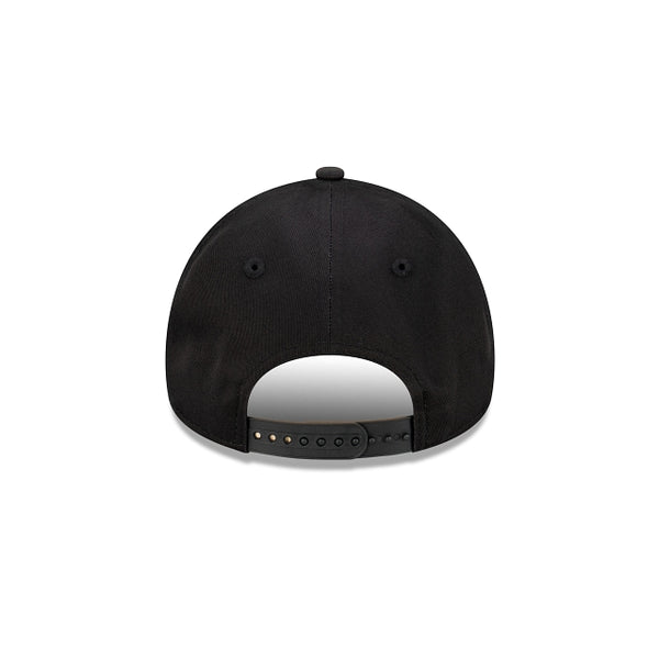 Indianapolis Colts Black with Official Team Colours Logo 9FORTY A-Frame Snapback