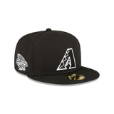 Arizona Diamondbacks 2001 World Series Side Patch Black 59FIFTY Fitted New Era