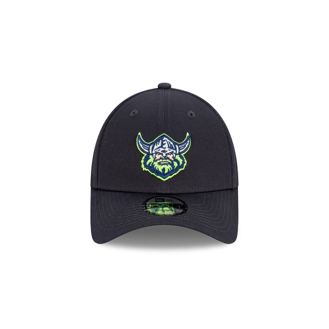Canberra Raiders Official Team Colours 9FORTY Cloth Strap Hats New