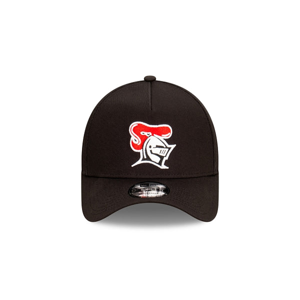 Newcastle Knights NRL Essentials Black OTC 9FORTY A-Frame Snapback