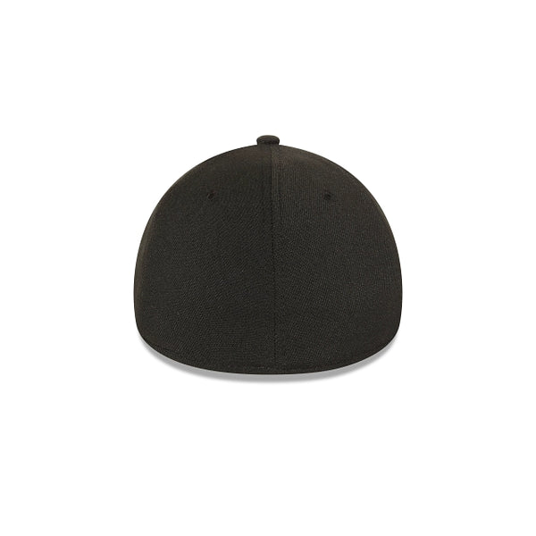 Los Angeles Dodgers MLB Essentials Black on Black 39THIRTY Stretch Fit