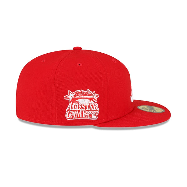 Atlanta Braves All-Star Game Side Patch Scarlet 59FIFTY Fitted