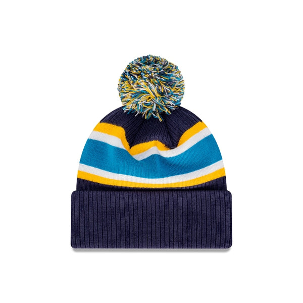 Gold Coast Titans Official Team Colours Stripe Beanie