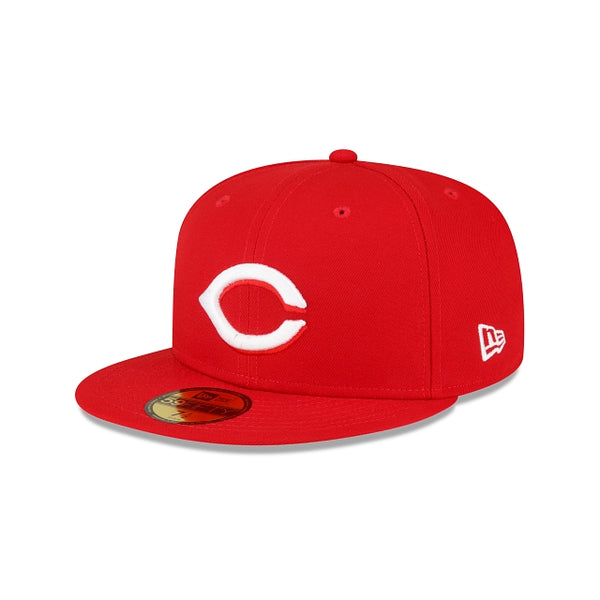 Cincinnati Reds 1990 World Series Side Patch Scarlet 59FIFTY Fitted