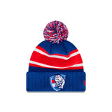Western Bulldogs Official Team Colours Stripe Beanie New Era